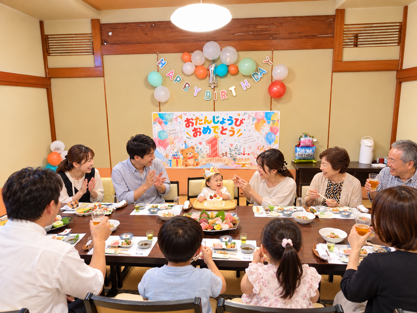 創作料理うおとも お祝いの席